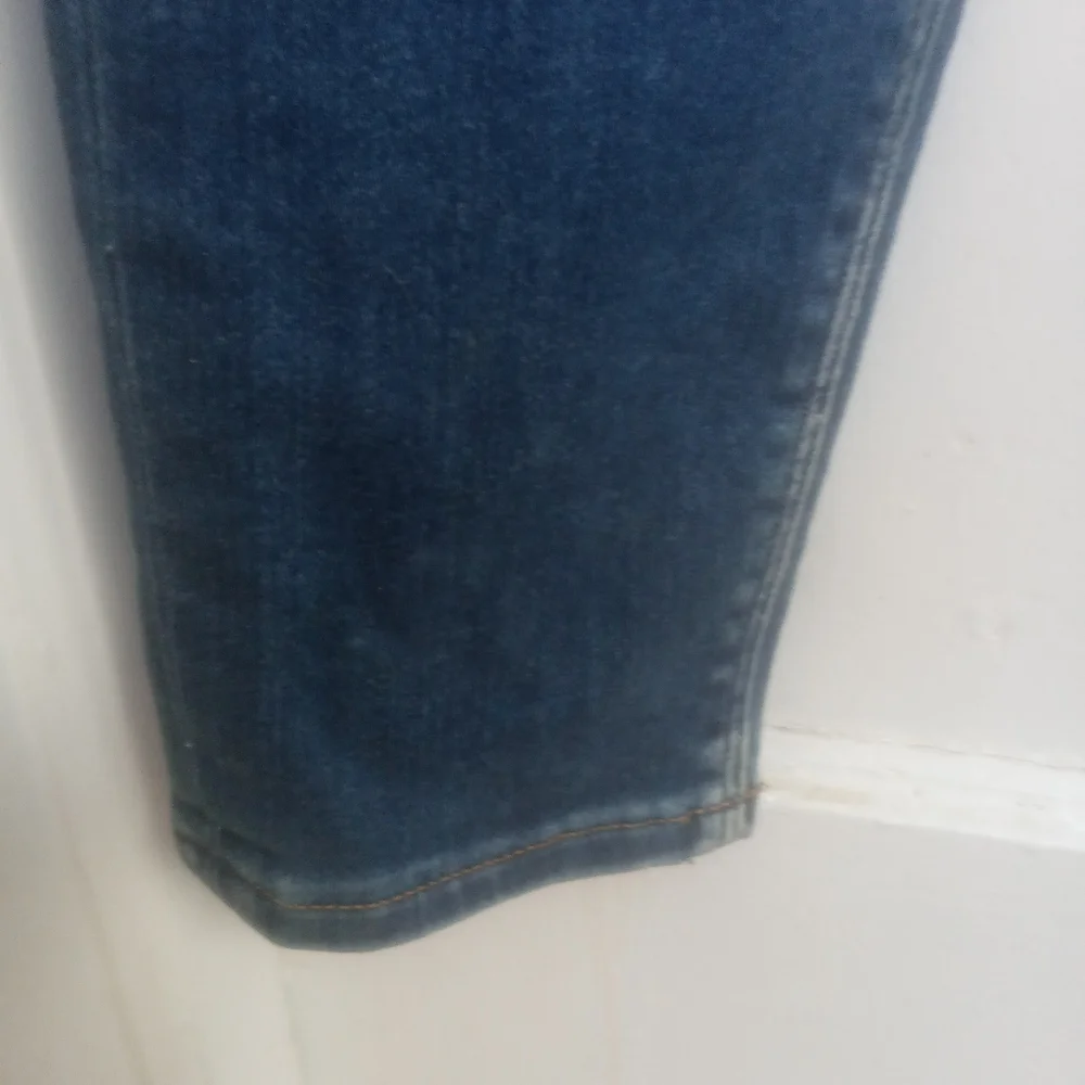ASOS Blue Distressed Skinny Jeans - Picture 3 of 12